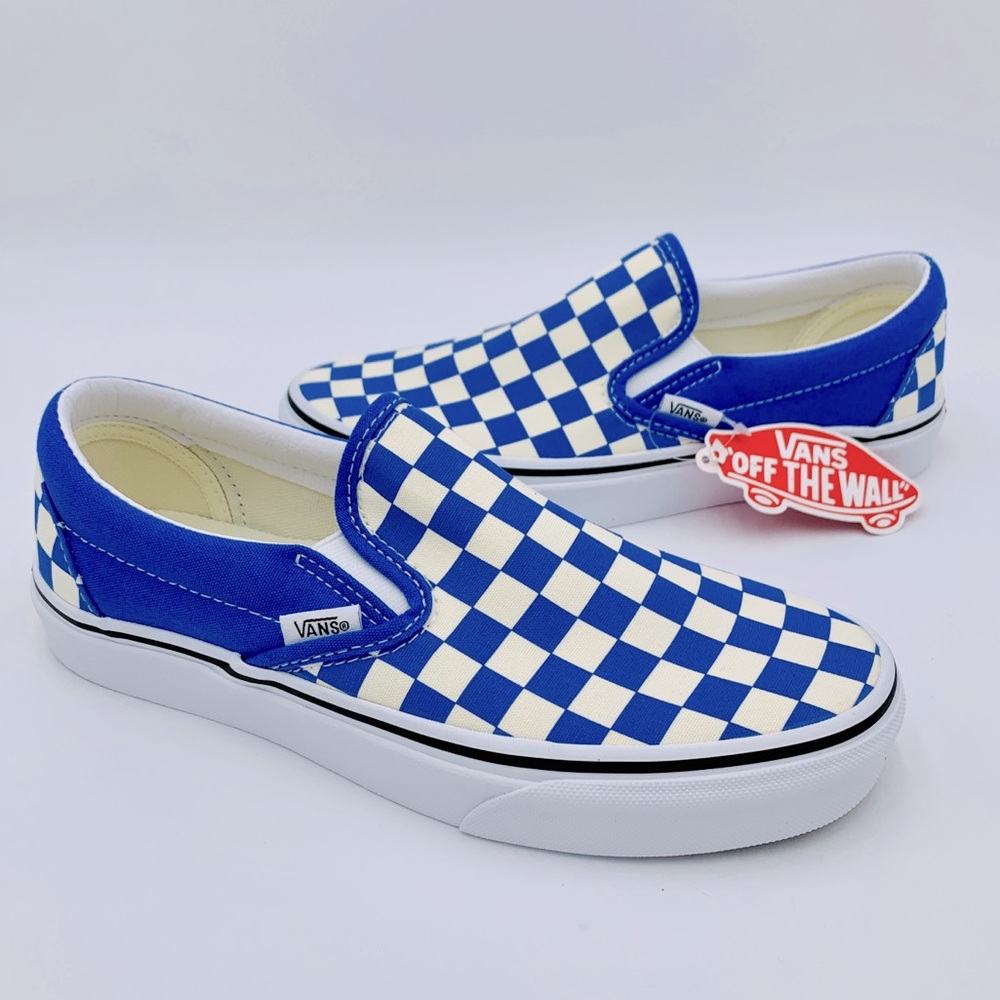 VANS CLASSIC SLIP-ON Nebulas Blue Checkerboard